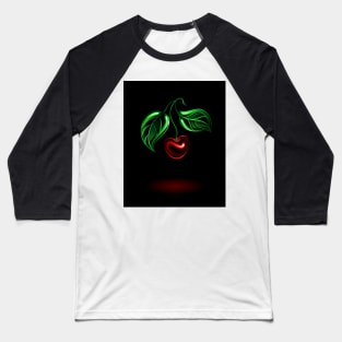 Glowing cherry ( Cherry Berry ) Baseball T-Shirt